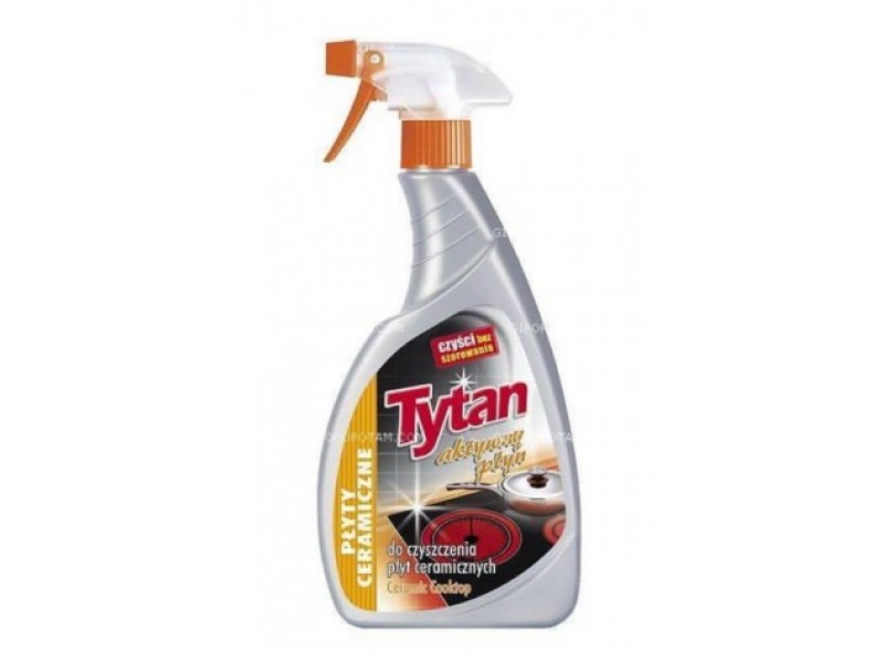 Жидкость для чистки керамических плит Tytan 500 мл, распылитель (97-506)